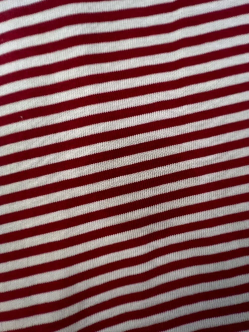 Adidas Mens Large Red White Striped Short Sleeve Cotton Blend Polo Climalite